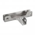 Uxcell Glass Fixing Clip 2pcs For 10-12mm 304 Stainless Steel T-shaped Clamp Support Bracket Display Cabinet Fish Tank
