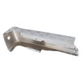 Chrome Rear Bumper End Right For F150 2021 2023 Steel Replacement With Park Assist Sensors Holes Silver Finish