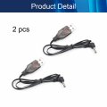 Jutagoss 3 6v 250ma 5mm Dc Elbow Positive Usb Power Adapter Charger Cable With Connector Plug For Rc Car