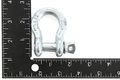 2 Pak 3 8 10mm Galvanized D Ring Shackle 75 Ton Boat Marine Anchor Screw Pin