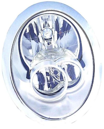 Depo 382-1102l-as Mini Cooper Driver Side Replacement Headlight Assembly
