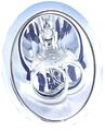 Depo 382-1102l-as Mini Cooper Driver Side Replacement Headlight Assembly 