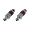 Brake Bleeder Screws Ford Bronco And F 150990 To 1996 2 Piece Steel Set 7 16 In 20 By 1 1 4 Bolt Thread Replacement For