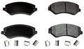 Fx856 Prosolution Semi-metallic Brake Pad For Truck And Suv With Noise Reduction Corrosion Protective Coating 