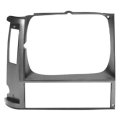 Passenger Side Headlight Bezel For Jeep Cherokee Comanche Wagoneer 1984 To 1990 Gray Black Ch2513108 55000682 075-95r 