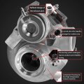 Bapmic Td04 Turbo Turbocharger 49189-01800 Replacement For 1999-2005 Saab 9-3 9-5 Aero Arc Model 2 3 Lp Engine B253r