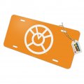 Graphics More Green Lantern Blackest Night Orange Logo Novelty Metal Vanity Tag License Plate