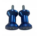 Pro-tek Blue Swing Arm Spools For Buell Ebr 1190rs 1190rx 1190sx 2012 2013 2014 2015 2016 2017 Ebr1190rs Ebr1190rx Ebr1190sx 