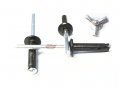 Flat Black 3 16 In Small Head Tri Fold Exploding Aluminum Mandrel Pop Rivets 50 Pack Ax66a-fblk-50-pk 