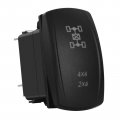 Bacautoparts Orange Backlit Rocker Switch 5pin On-off Laser Etched Toggle For Car Marine Boat Dashboarda 4x4 2x4