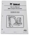 Bobcat E60 Workshop Repair Manual 