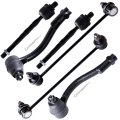 6 Piece Suspension Kit For Hyundai Accent 2006 2011 Sway Bar End Links Es800287 Es800288 Ev800365 K80858 K80859 Inner And Outer 