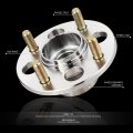 Factory Style Rear Wheel Bearing Hub Assembly Compatible With Honda El Civic Crx Del Sol 1985-2000 Driver Or Passenger Side