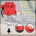 Mas Performance Hei Ignition Distributor W Cap Rotor And Spark Plug Wire Set Compatible With Ford 351c 351m 400 429 460 65 000