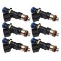 6 X Flow Matched Fuel Injectors For Chrysler Dodge 2 7l 3 5l 2005-2010 0280158028 