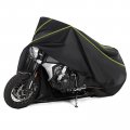 Ilm Motorcycle Cover Ultra Durable Tear Resistant All Season Waterproof Outdoor Protection Vehicle Covers Night Reflective 