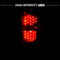 Amerilite Clear Red Led Replacement Tail Lights Set For 2002-2006 Dodge Ram Pickup Truck Passenger And Driver Side