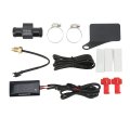 Water Temperature Gauge Universal Motorcycle Dc12v Lcd Super Slim With 18mm Sensor Adapter Fit For Blue Backlight