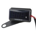 Water Temperature Gauge Universal Motorcycle Dc12v Lcd Super Slim With 18mm Sensor Adapter Fit For Blue Backlight