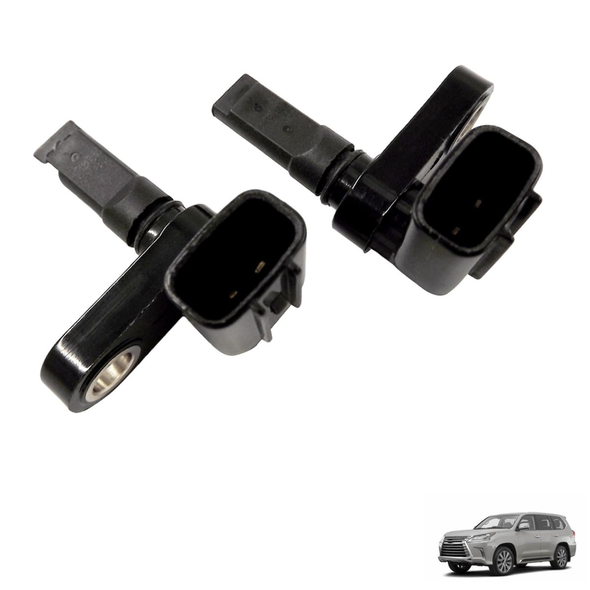 2 Pieces Wheel Speed Sensor Replacement For Gx460 2010-2020 4runner 2003-2020
