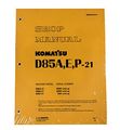 Komatsu D85a-21 D85e-21 D85p-21 Bulldozer Workshop Repair Service Manual Part Number Sebd01542110 