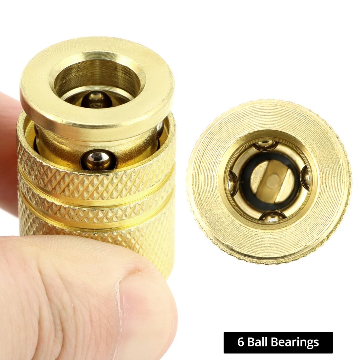 1 4 Npt Female Thread Air Hose Fittings 10 Pack Brass Quick Connector Coupler