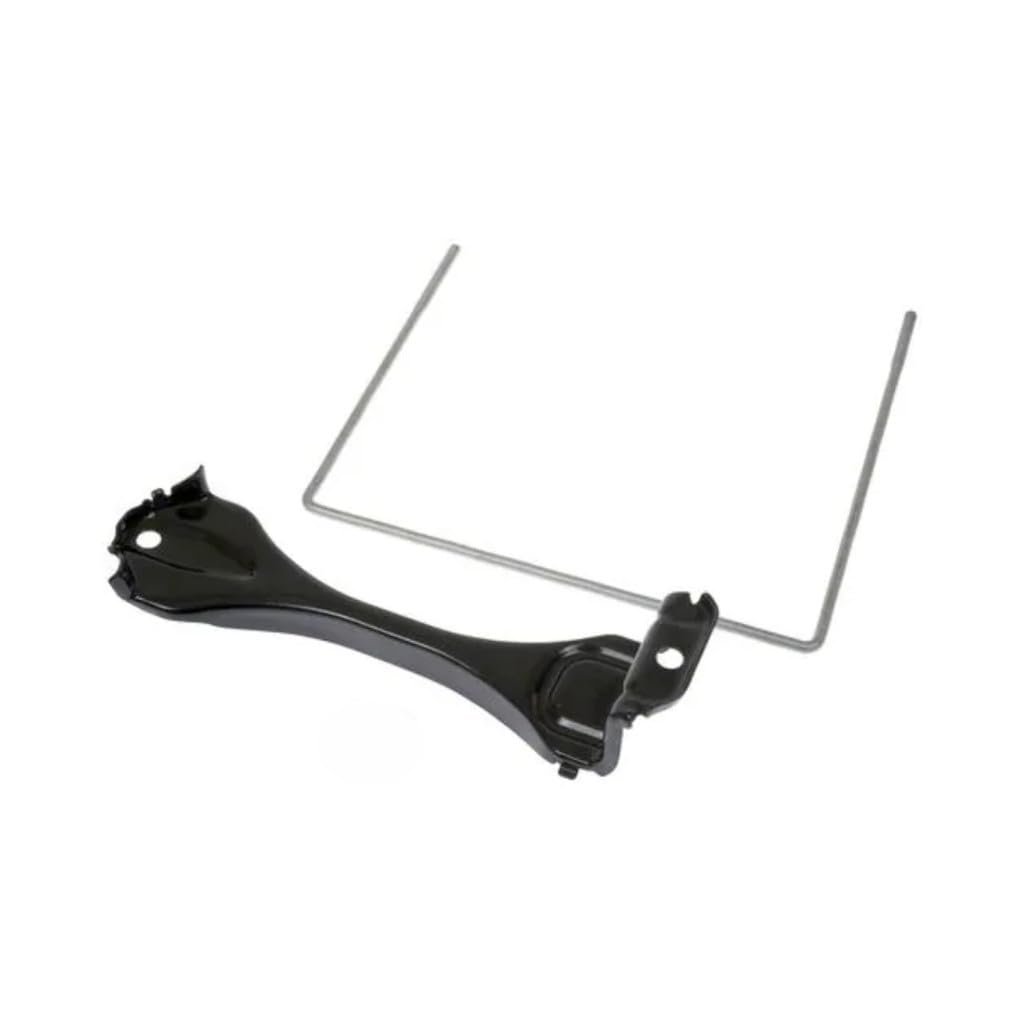 Battery Hold Down Forord F 250 And F 350 Super Duty 2011 2022 Steel Black Frame With U Bolt 2 Nuts Replacement Al3z10718a