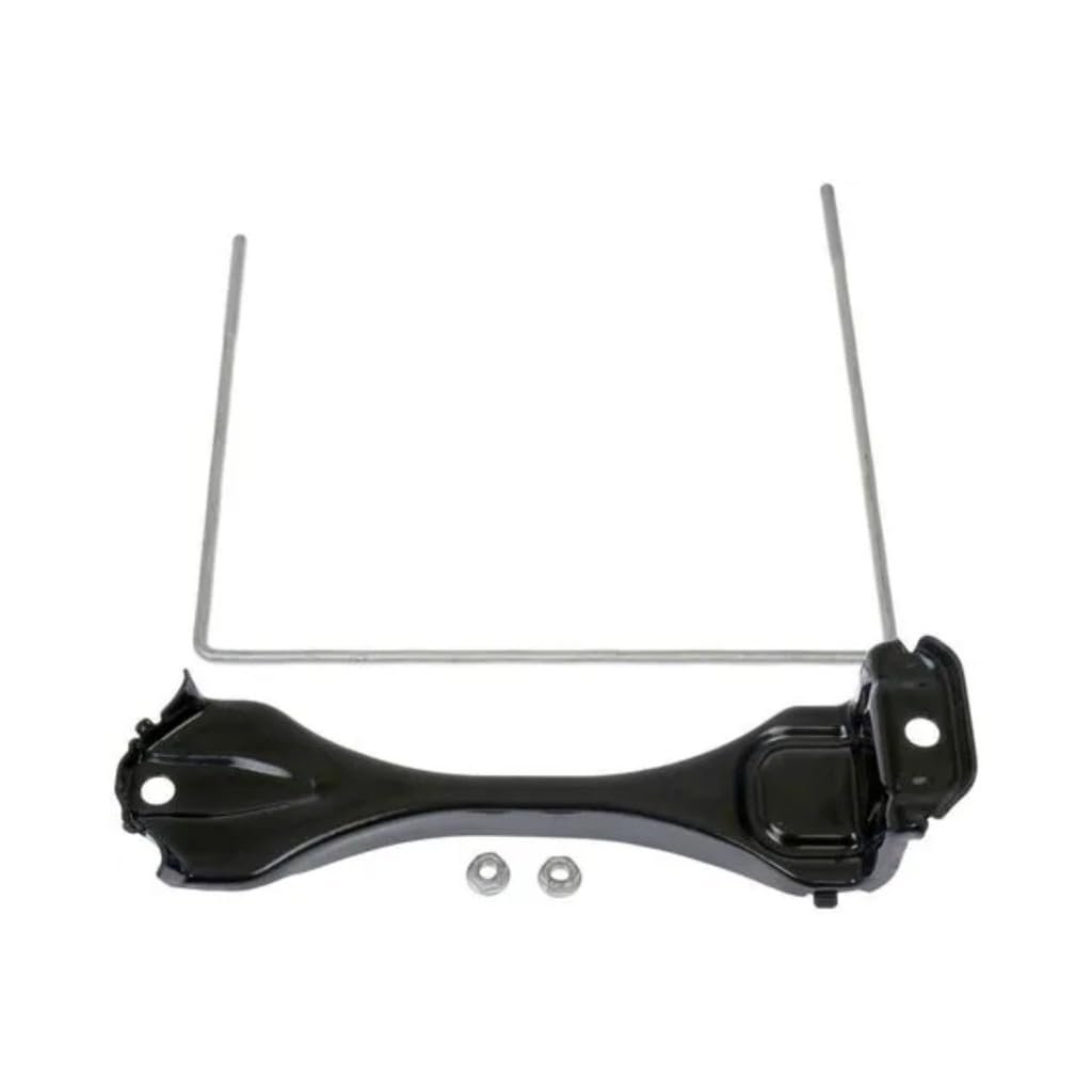 Battery Hold Down Forord F 250 And F 350 Super Duty 2011 2022 Steel Black Frame With U Bolt 2 Nuts Replacement Al3z10718a