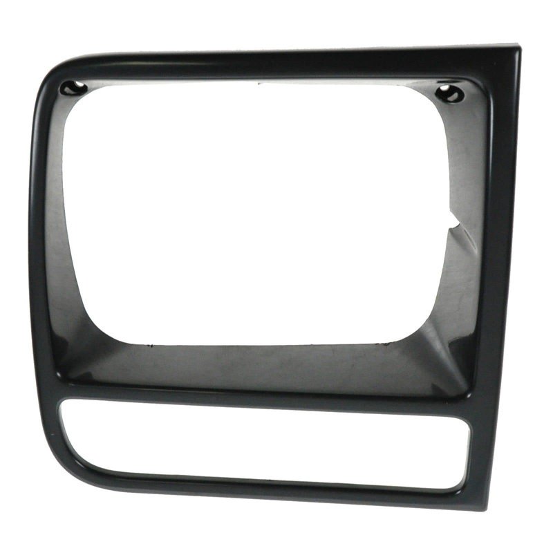 1a Auto Black Headlight Headlamp Trim Bezels Left Right Pair Set For 97-01 Cherokee