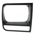 1a Auto Black Headlight Headlamp Trim Bezels Left Right Pair Set For 97-01 Cherokee