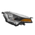 Loyalheartdy Headlight Assembly For 2014 2015 2016toyota Corolla 4-door Sedan Halogen Oe Headlamp Replacement Chrome Housing