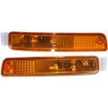 Toyota Camry Turn Signal Light 1995 1996 Driver And Passenger Side Pair Inner Bumper Amber Lens To2530117 To2531117 8152006032 