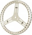 Longacre 52-56866 15 Uncoated Aluminum Drilled Flat 