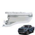Rear Chrome Bumper Right Side Face Bar End Without Park Assist Sensor Holes Replacement For Ranger 2019 2020 2021 2022 2023 