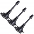 Ocpty Ignition Coil Coils Pack Fits Uf351 Uf-548 5394 For Nissan Sentra 1 8l 2002 2003 2004 2005 2006 Almera 1 2001 Set Of 3
