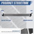 Dpi 13468 Factory Style 1-row Cooling Inverter Radiator For Sonata Optima Hybrid 2011-2015 Aluminum Core