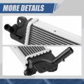 Dpi 13468 Factory Style 1-row Cooling Inverter Radiator Compatible With Sonata Optima Hybrid 2011-2015 Aluminum Core