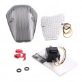 Mallofusa Motorcycle Integrated Taillight Led Brake Tail Light Compatible For Honda Vtx 1300 1800 Custom 2002-2020 Smoke Lens