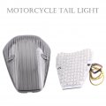 Mallofusa Motorcycle Integrated Taillight Led Brake Tail Light Compatible For Honda Vtx 1300 1800 Custom 2002-2020 Smoke Lens