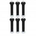 Trailer Leaf Spring Bolt Spring Shackle Trailer Axle Set 6pcs Steel Greaseable Wet Bolts For 2000 3500 5200 Axles