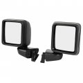 Hecasa Power Mirror Pair For 2018-2023 Jeep Wrangler Jl 2020-2023 Gladiators Replacement 68281891ae 68281890ae Rear View Left