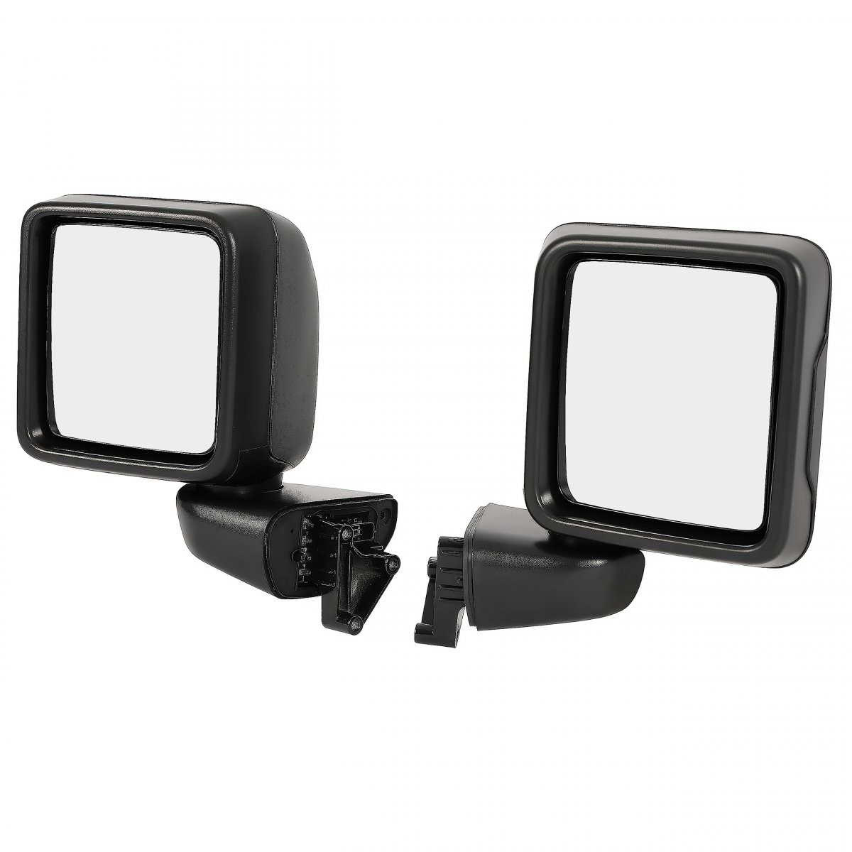 Hecasa Power Mirror Pair For 2018-2023 Jeep Wrangler Jl 2020-2023 Gladiators Replacement 68281891ae 68281890ae Rear View Left