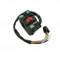 M Mati Left Handlebar Start Kill Stop Headlight Override Switch For Suzuki Kingquad 500 750 Lt-a500 Lt-a750 2019-2020