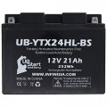 Ub-ytx24hl-bs Battery Replacement For 1998 Arctic Cat Pantera 580 500 Cc Snowmobile Factory Activated Maintenance Free