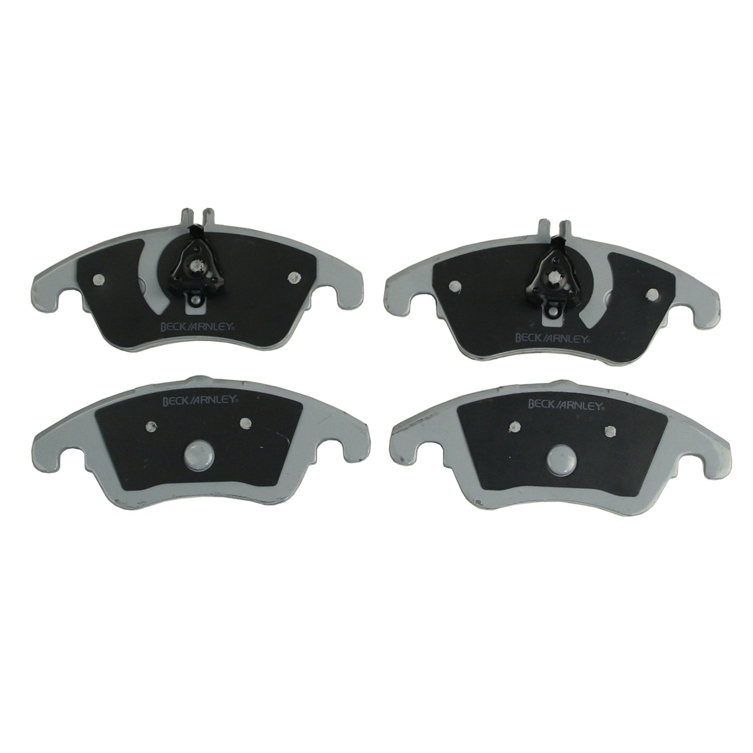 Premium Asm Brake Pad 085-1923 Ceramic Rear Disc Pads Precision Cut Edges With Bonded Shims For Noise Reduction