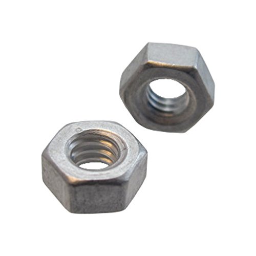 1 4 Aluminum Hex Nuts Pack of 12