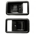 Ihave Replacement For Door Handle Bezel Pair Land Cruiser Fj60 Fj62 Cressida Inner Black Color 