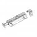Uxcell Spring Loaded Push Button Alloy Gate Door Latch Bolt 85mm Length