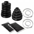 Caltric Rear Axle Inboard Outboard Cv Joint Boot Kit Compatible With John Deere Xuv620i Gas