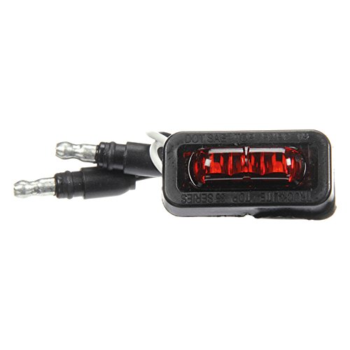 Truck-lite 36115r 36 Series Red Led Marker Clearance Lamp Flex-lite Rear Exit Wires